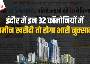 Indore: RERA ने 32 कॉलोनियों का रजिस्ट्रेशन निरस्त किया, घर/दुकान/प्लॉट खरीदने के पहले जान लें पूरी कहानी