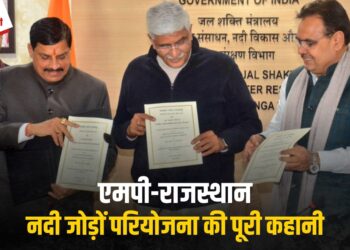 MP-Rajasthan के बीच ऐतिहासिक समझौता: 75 हजार करोड़ की लागत से 5 साल में जुड़ेंगी दोनों राज्यों की नदियां, प्रदेश में 17 बांध बनेंगे